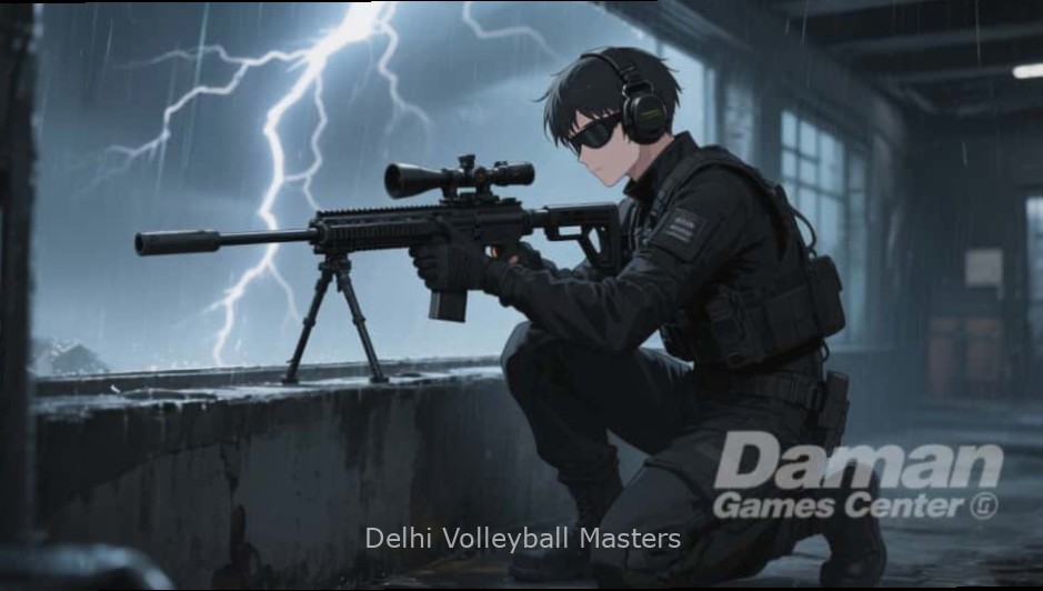 Delhi Volleyball Masters Controls Delhi Volleyball Masters gameplay showing touch controls